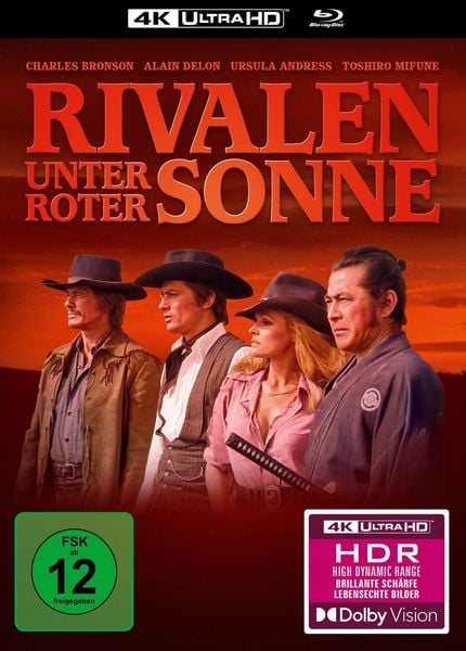 Produktbild: Rivalen unter roter Sonne - 2-Disc Limited Collector's Edition Mediabook (4K Ultra HD+Blu-ray)