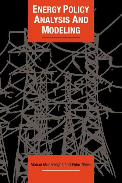 Produktbild: Energy Policy Analysis and Modelling