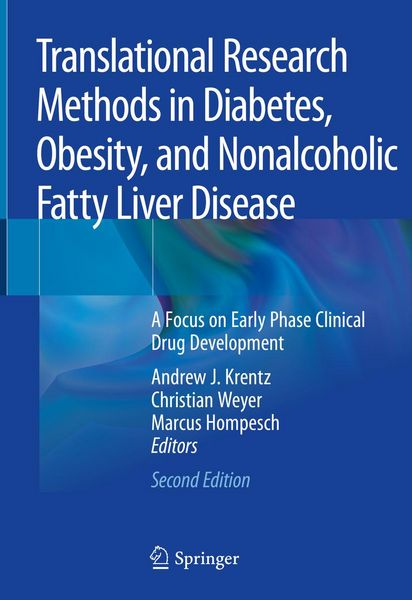 Produktbild: Translational Research Methods in Diabetes, Obesity, and Nonalcoholic Fatty Liver Disease