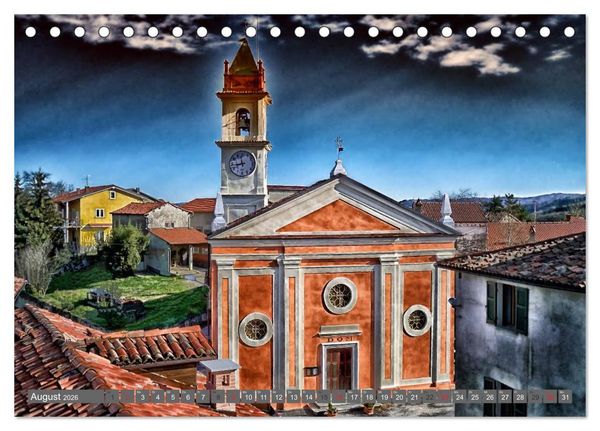 Produktbild: Italien &bull; Impressionen (Tischkalender 2026 DIN A5 quer), CALVENDO Monatskalender