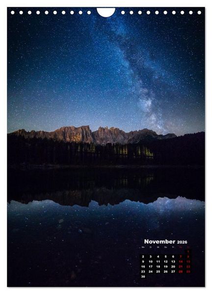 Produktbild: Dolomiten - Reise um die bleichen Berge zu entdecken (Wandkalender 2026 DIN A4 hoch), CALVENDO Monatskalender