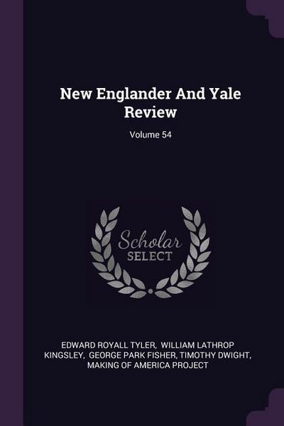Produktbild: New Englander And Yale Review; Volume 54
