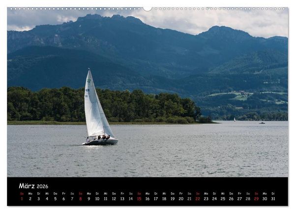 Produktbild: Sch&ouml;nes Oberbayern (hochwertiger Premium Wandkalender 2026 DIN A2 quer), Kunstdruck in Hochglanz