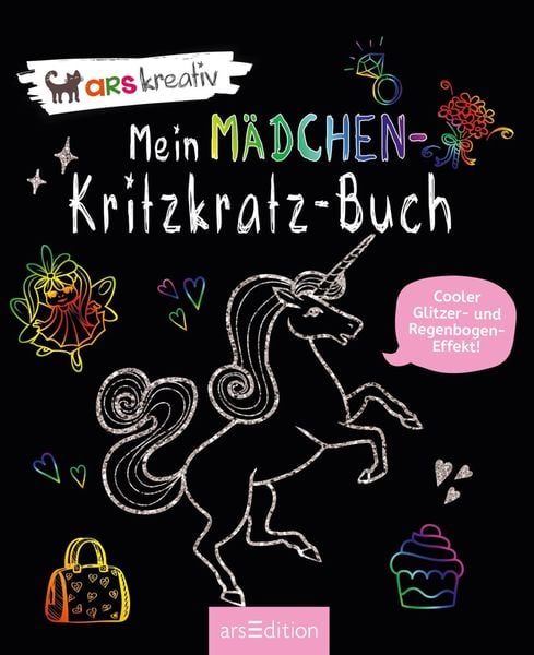 Produktbild: Mein M&auml;dchen-Kritzkratz-Buch