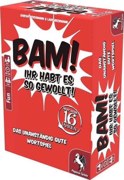 Produktbild: Pegasus - Bam! - Ihr habt es so gewollt!
