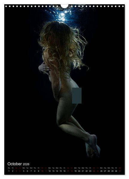 Produktbild: Underwater Erotic Shapes (Wall Calendar 2026 DIN A3 portrait), CALVENDO 12 Month Wall Calendar