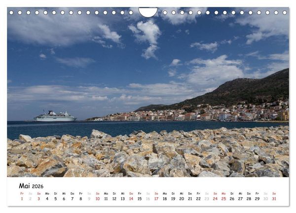 Produktbild: Samos - Griechenlands gr&uuml;ne Insel (Wandkalender 2026 DIN A4 quer), CALVENDO Monatskalender