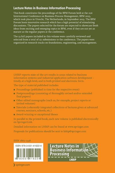 Produktbild: Business Process Management Forum