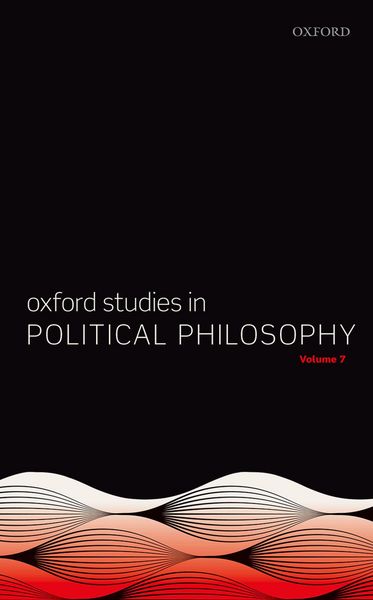 Produktbild: Oxford Studies in Political Philosophy Volume 7