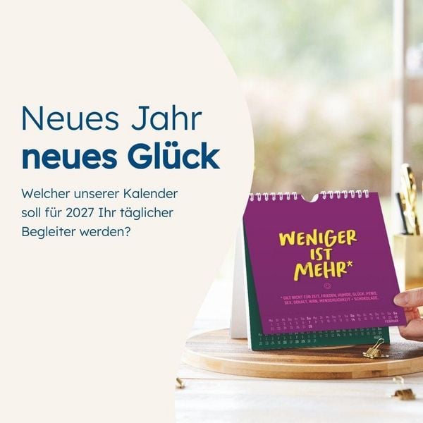 Produktbild: Postkartenkalender 2027 Auf leisen Pfoten