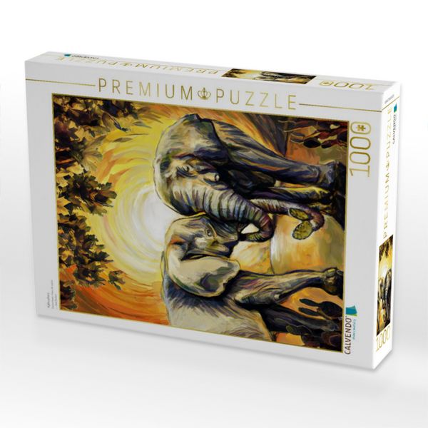 Produktbild: CALVENDO Puzzle Kaktusherz | 1000 Teile Lege-Gr&ouml;&szlig;e 64x48cm Foto-Puzzle f&uuml;r gl&uuml;ckliche Stunden