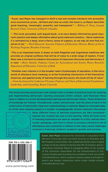 Produktbild: Classroom Discourse and Democracy