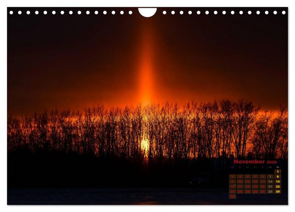 Produktbild: Manitoba 2026 Wenn die Sonne schlafen geht (Wandkalender 2026 DIN A4 quer), CALVENDO Monatskalender