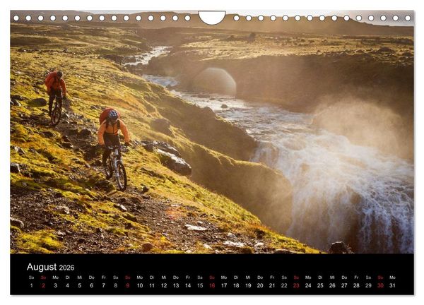 Produktbild: Bike Abenteuer Island (Wandkalender 2026 DIN A4 quer), CALVENDO Monatskalender