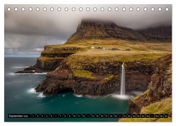 Produktbild: Skandinavien: Magischer Norden (Tischkalender 2026 DIN A5 quer), CALVENDO Monatskalender