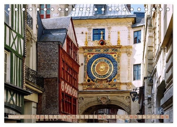 Produktbild: Normandie. Poesie in Frankreichs Norden (Tischkalender 2027 DIN A5 quer), CALVENDO Monatskalender