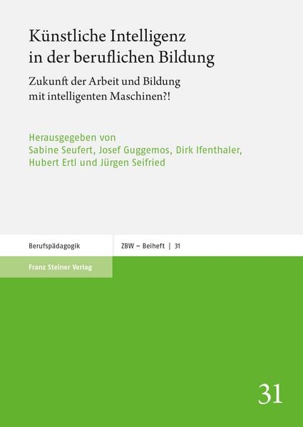 Produktbild: K&uuml;nstliche Intelligenz in der beruflichen Bildung