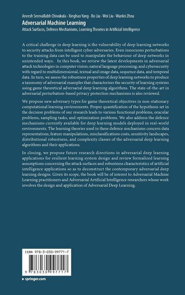 Produktbild: Adversarial Machine Learning