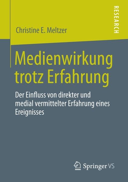 Produktbild: Medienwirkung trotz Erfahrung