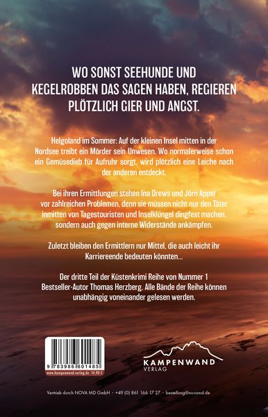 Produktbild: Blutrotes Grab (Zwischen Mord und Ostsee - K&uuml;stenkrimi 3)