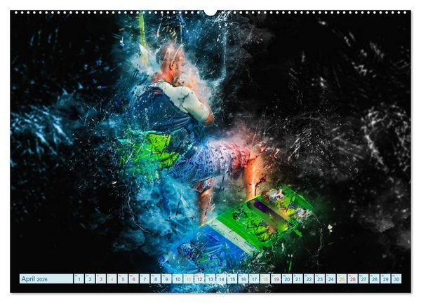 Produktbild: Kitesurfen extrem cool (Wandkalender 2026 DIN A2 quer), CALVENDO Monatskalender