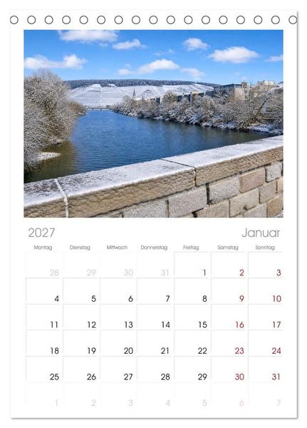 Produktbild: Tischplaner 2027 - Bingen - Idylle am Rhein (A5 Tischkalender zum Aufstellen) CALVENDO