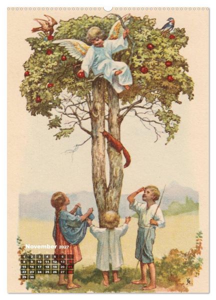 Produktbild: Engel (Wandkalender 2027 DIN A2 hoch), CALVENDO Monatskalender