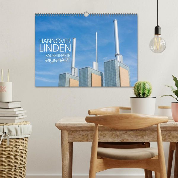 Produktbild: HANNOVER LINDEN ZAUBERHAFTE eigenART (Wandkalender 2026 DIN A3 quer), CALVENDO Monatskalender