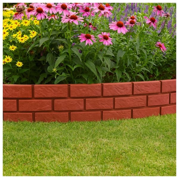 Produktbild: HTI-Living BEETEINFASSUNG 4ER SET 42X17,5 CM 8X SPITZE 12,5 C