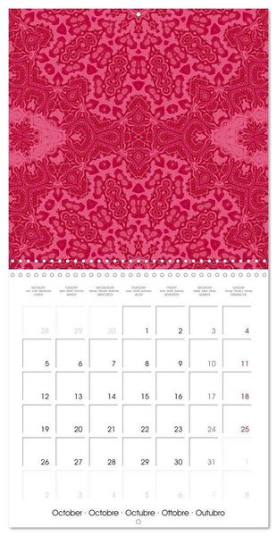 Produktbild: Mandalas Recherche int&eacute;rieure (Calendrier mural carr&eacute; 2026 30x30 cm) Calendrier double avec une page pour vos prises de notes