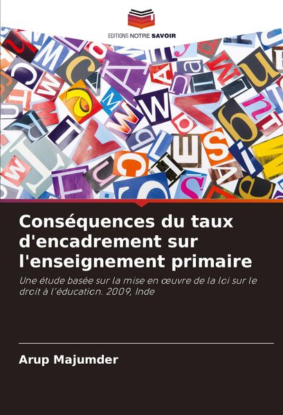 Produktbild: Cons&eacute;quences du taux d'encadrement sur l'enseignement primaire