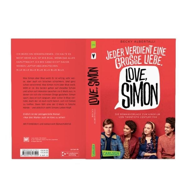 Love Simon Filmausgabe Nur drei Worte Love Simon online kaufen Thalia