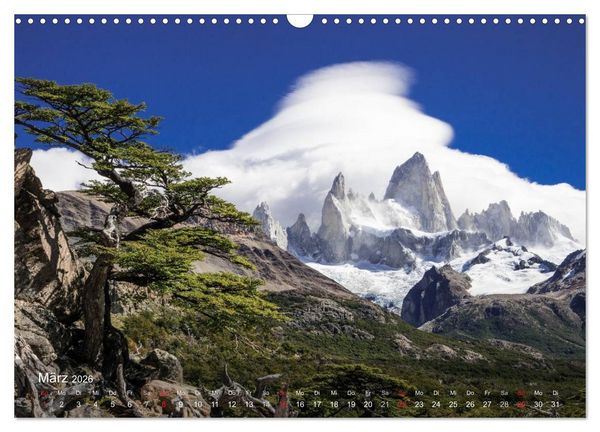 Produktbild: Faszinierende Landschaften der Welt: Traumberge und Wanderparadiese (Wandkalender 2026 DIN A3 quer), CALVENDO Monatskalender