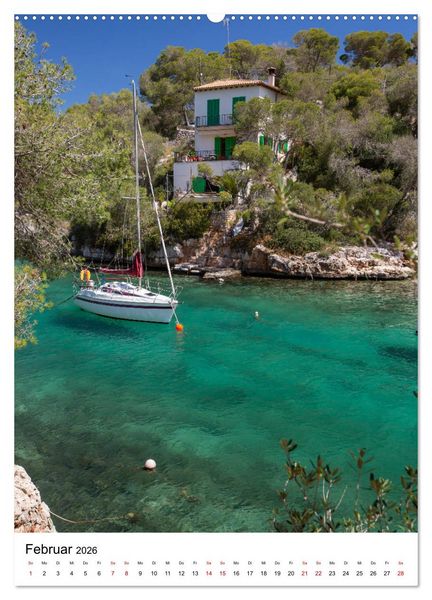 Produktbild: Mallorca - Insel des Gl&uuml;cks (hochwertiger Premium Wandkalender 2026 DIN A2 hoch), Kunstdruck in Hochglanz