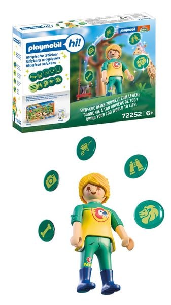Produktbild: 72252 Magische Sticker "Zoo 72070"