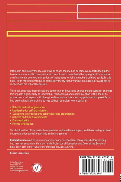 Produktbild: School Leadership and Complexity Theory