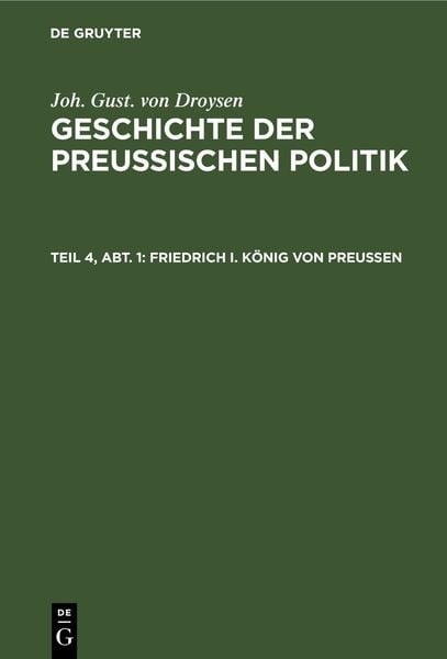 Produktbild: Friedrich I. K&ouml;nig von Preu&szlig;en