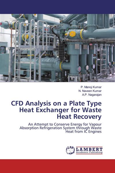 Produktbild: CFD Analysis on a Plate Type Heat Exchanger for Waste Heat Recovery