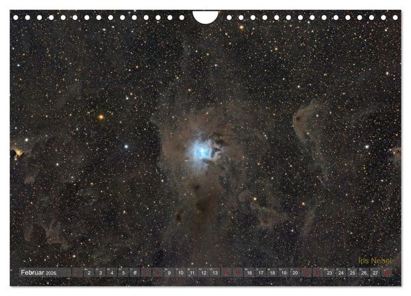 Produktbild: Deep Sky Kalender (Wandkalender 2026 DIN A4 quer), CALVENDO Monatskalender