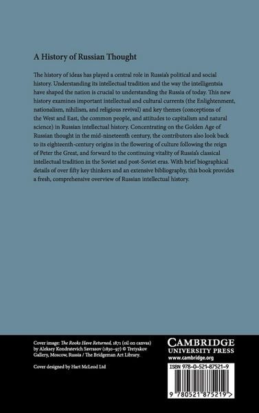 Produktbild: A History of Russian Thought
