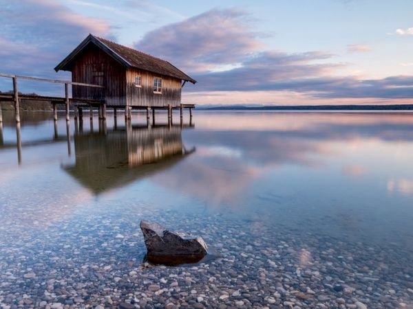 Produktbild: CALVENDO Puzzle Ammersee | 1000 Teile Lege-Gr&ouml;&szlig;e 64x48cm Foto-Puzzle f&uuml;r gl&uuml;ckliche Stunden