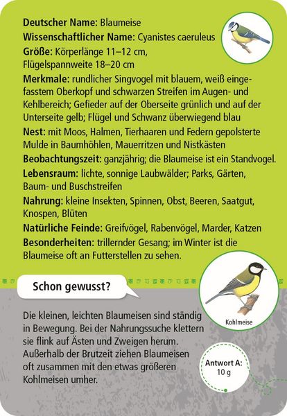 Produktbild: Expedition Natur 50 heimische Tiere in Stadt & Garten