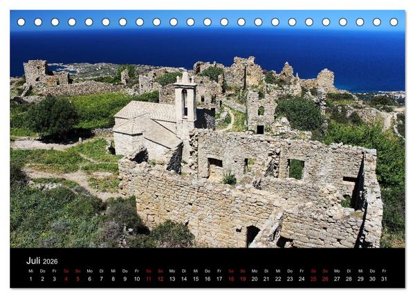 Produktbild: Korsika - Mediterrane Vielfalt (Tischkalender 2026 DIN A5 quer), CALVENDO Monatskalender