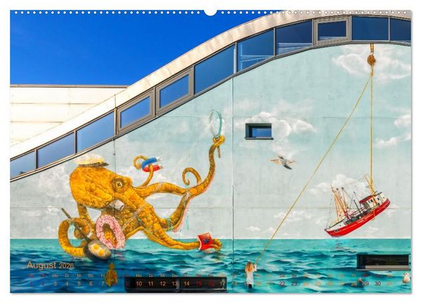 Produktbild: K&uuml;stengl&uuml;ck - Ein fotografischer Streifzug entlang der Nordsee (Wandkalender 2026 DIN A2 quer), CALVENDO Monatskalender