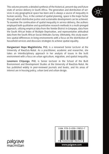 Produktbild: Spatial Planning in Service Delivery