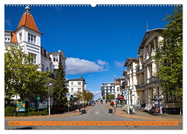 Produktbild: Mein Kaiserbad Bansin (hochwertiger Premium Wandkalender 2026 DIN A2 quer), Kunstdruck in Hochglanz