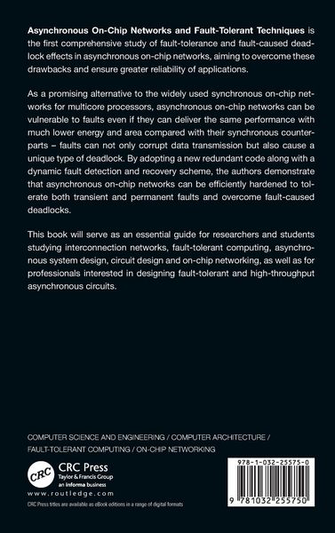 Produktbild: Asynchronous On-Chip Networks and Fault-Tolerant Techniques