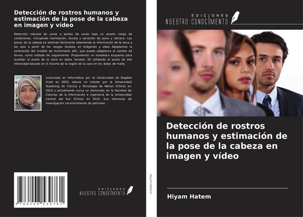 Produktbild: Detecci&oacute;n de rostros humanos y estimaci&oacute;n de la pose de la cabeza en imagen y v&iacute;deo