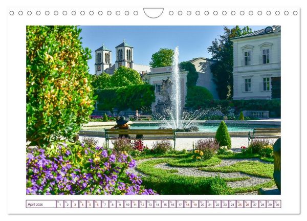 Produktbild: Salzburg - Die romantische Mozartstadt (Wandkalender 2026 DIN A4 quer), CALVENDO Monatskalender