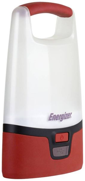 Energizer E304157300 Vision USB LED Camping-Laterne 1300lm akkubetrieben Rot/Schwarz